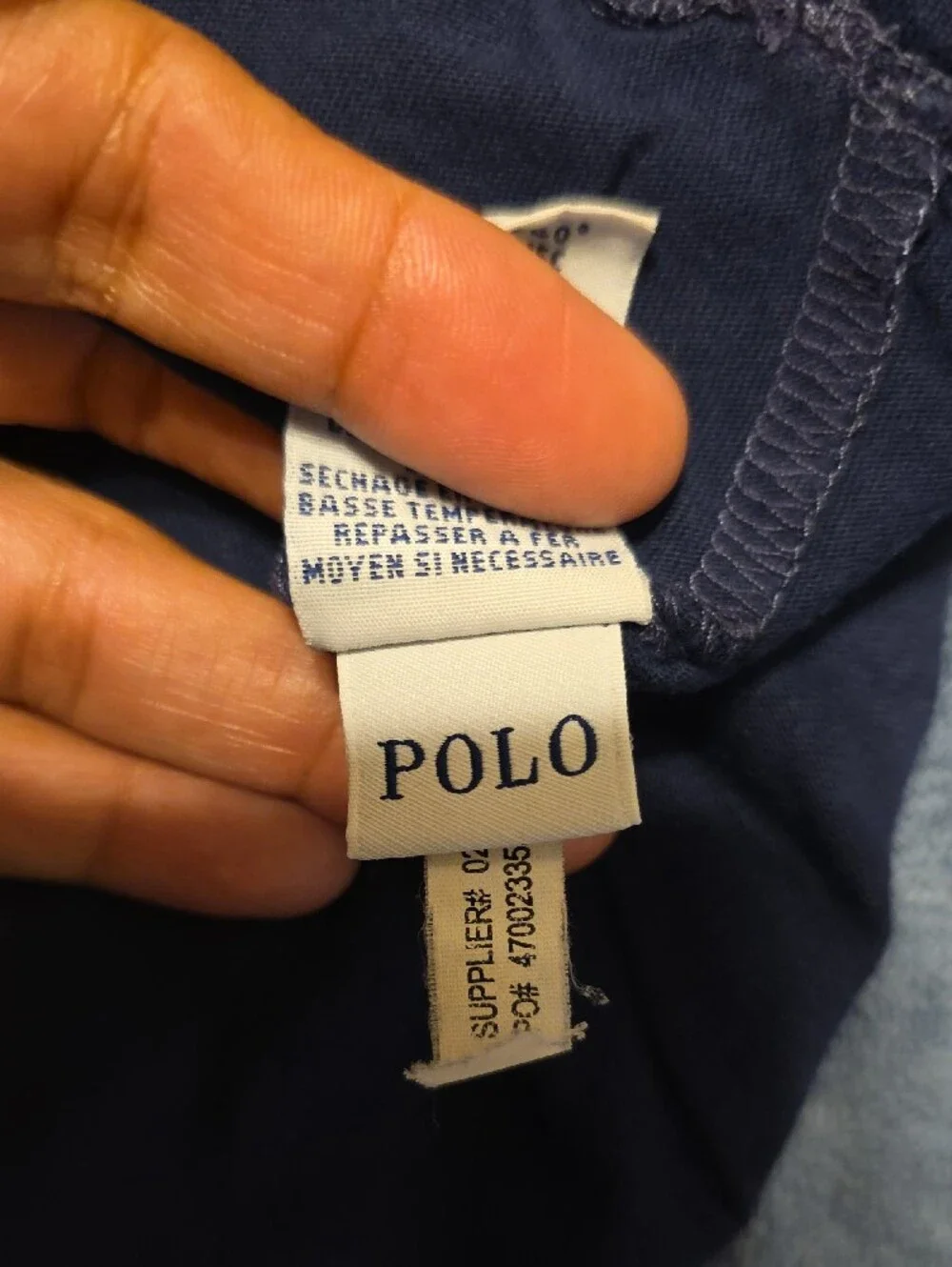 Polo by Ralph Lauren Navy Short-Sleeve Graphic Logo Tee